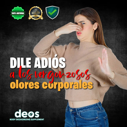 DEOS-ELIMINA EL MAL OLOR EN POCOS SEGUNDOS