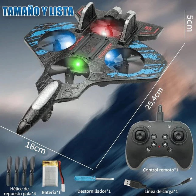 AeroStorm - Avión drone Control Remoto