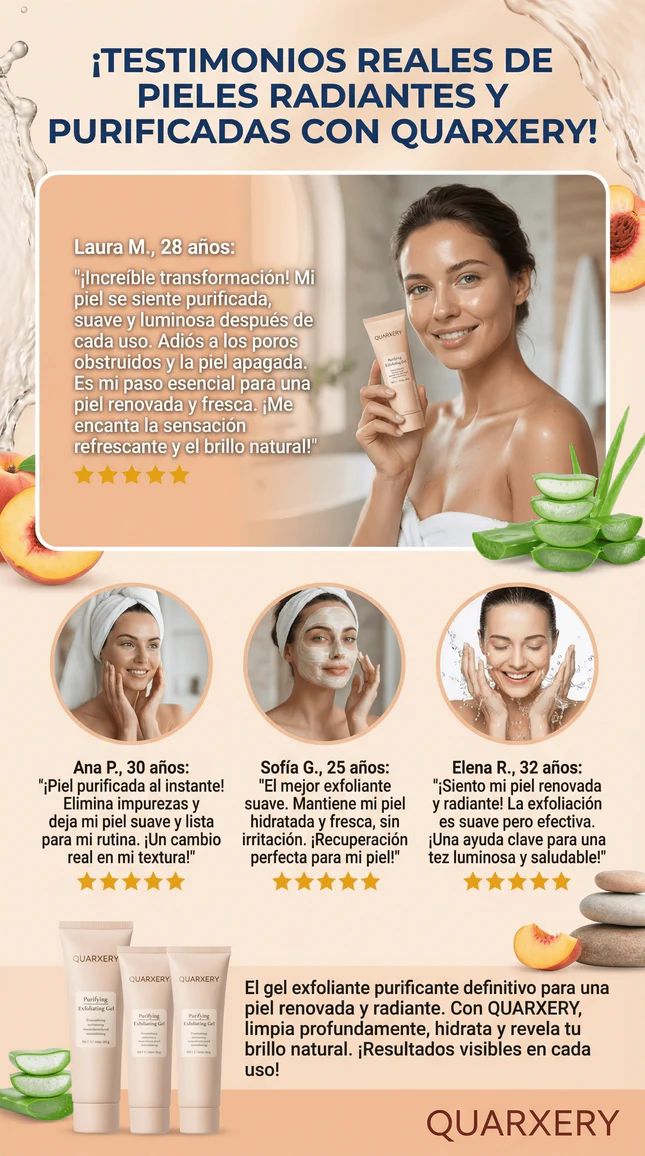 GEL EXFOLIANTE QUARXERY