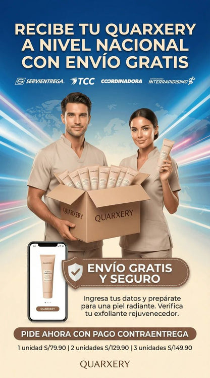 GEL EXFOLIANTE QUARXERY